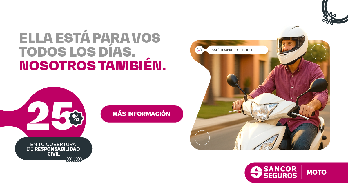 Publicidad banner Sancor Seguros